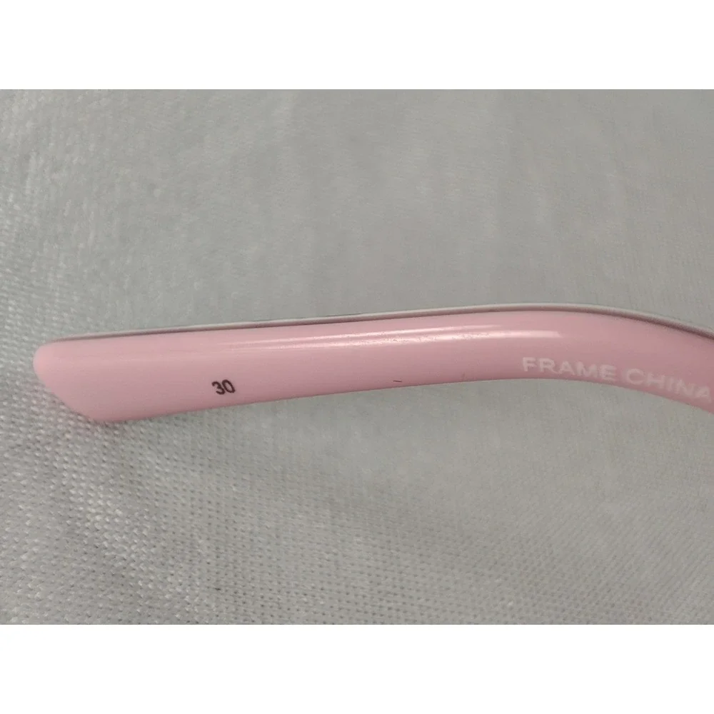 Bebe BB7238 Sunglasses Jet Floral Pink Cat Eye Crystal Accent 55-15-135 NIB